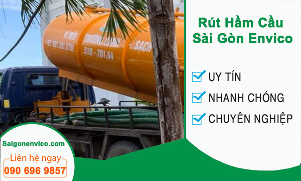 Rút hầm cầu quận 1 giá rẻ-BH 24 tháng