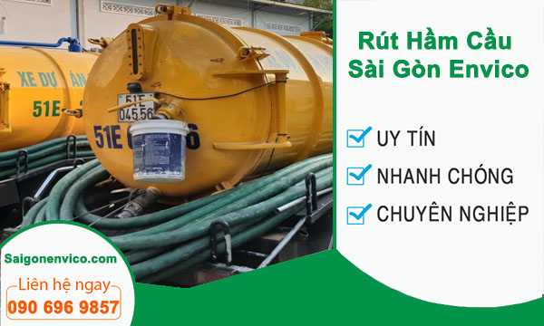 Rút hầm cầu quận 4 Sài Gòn Envico chất lượng cao-199K