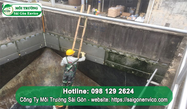 Vệ Sinh Bể Xử Lý Nước Thải Giá Rẻ Uy Tín Chuyên Nghiệp