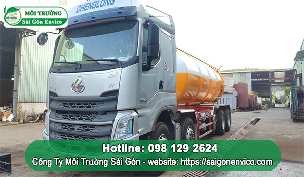 Gía cước vận chuyển cung cấp bùn vi sinh