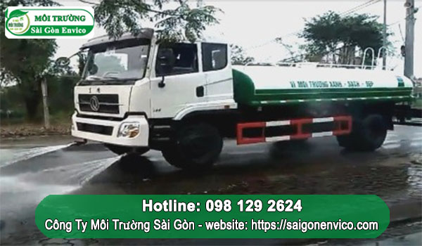 Cho Thuê Xe Bồn Chở Nước Rửa Đường Gía Rẻ 0981.29.26.24
