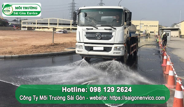 Thuê xe bồn tưới nước